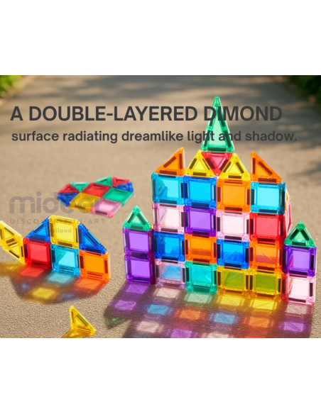 Mini bloques magnéticos mideer – 66