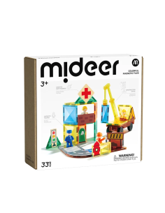 Bloques magnéticos mideer - City Hero Squad (33 piezas)