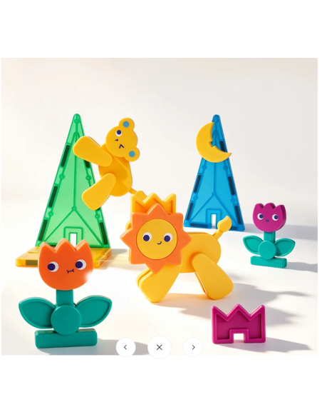 Bloques magnéticos mideer - Wonder Kingdom (48 piezas)