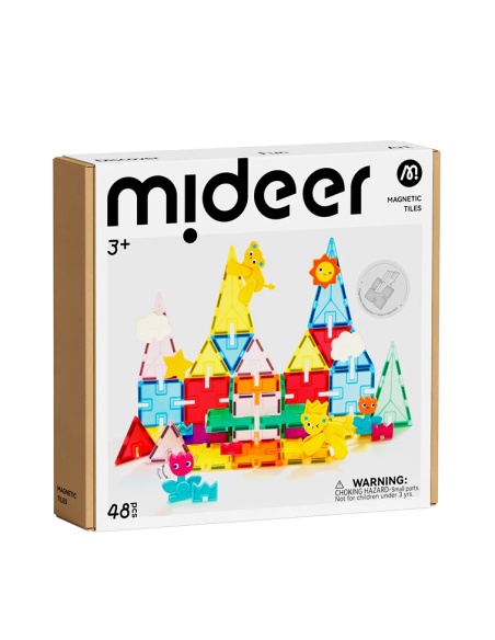 Bloques magnéticos mideer - Wonder Kingdom (48 piezas)