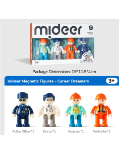 Figuras magnéticas mideer – profesiones soñadas 2