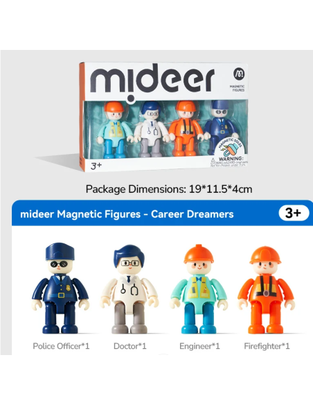 Figuras magnéticas mideer – profesiones soñadas
