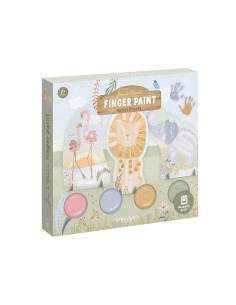 Set Pintura de Dedos Safari Friends Little Dutch