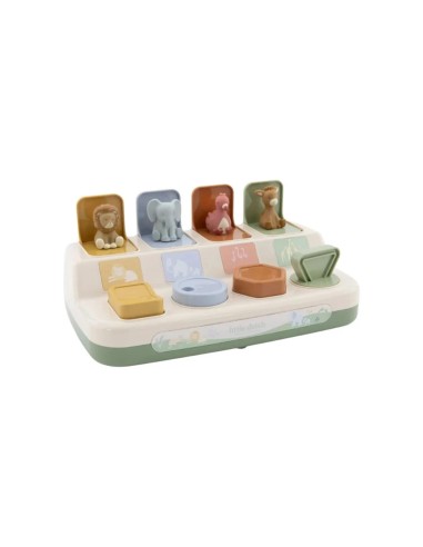 Pop Up Animales Safari Friends Little Dutch