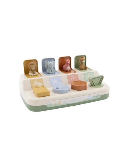 Pop Up Animales Safari Friends Little Dutch