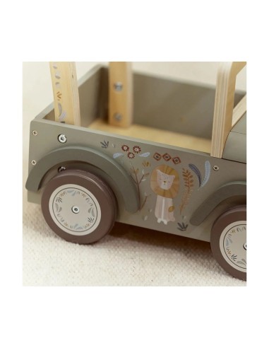 Andador Coche Safari FSC Safari Friends Little Dutch