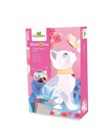 XS Mosaics Cats- 5y+
