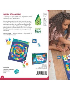 Vuela Búho Vuela - Juego cooperativo infantil - Lúdilo 2