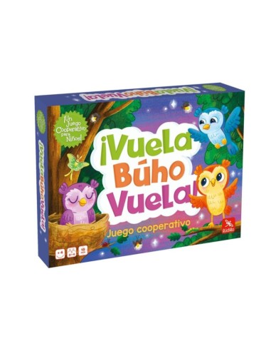 Vuela Búho Vuela - Juego cooperativo infantil - Lúdilo