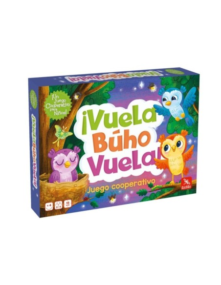 Vuela Búho Vuela - Juego cooperativo infantil - Lúdilo