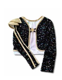 Conjunto de guerrera estrella de rock. 2