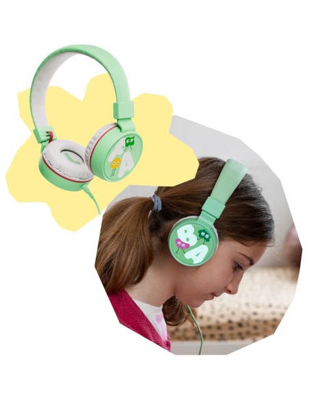 Auriculares Tutum verdes