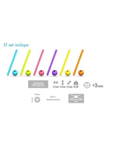 Meli Stick 150 colores vivos 2