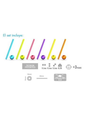Meli Stick 150 colores vivos