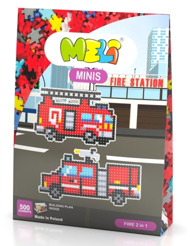 Meli Minis Tematic 2en1 Bomberos