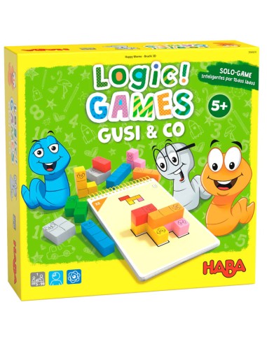 Logic Games 5: Gusi & Co. - Juego de lógica Haba