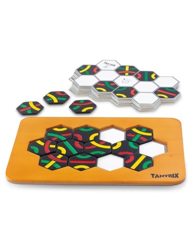 Tantrix Match - juego puzzle con 12 plantillas para 1 jugador