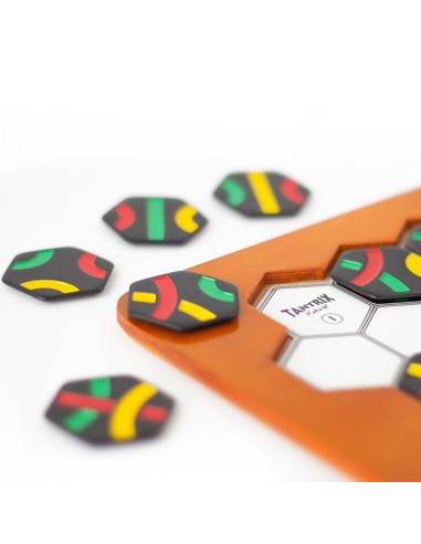 Tantrix Match - juego puzzle con 12 plantillas para 1 jugador