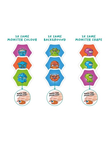 Monster Mash, Machaca al Monstruo - Juego de percepción, reacción y velocidad