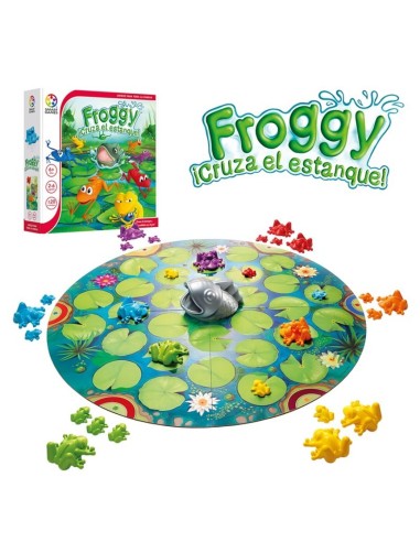 Froggy ¡Cruza el estanque!