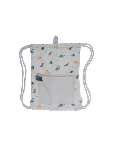 Mochila Saco Impermeable Dinos World Personalizable