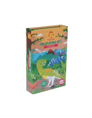 Colouring Sets Dinosaur