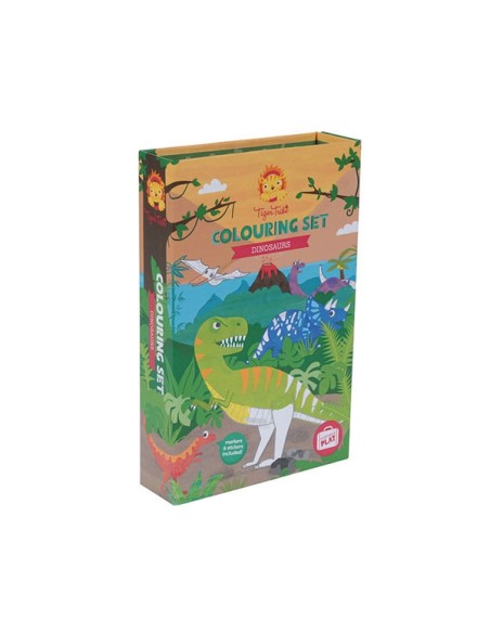 Colouring Sets Dinosaur Tiger Tribe
