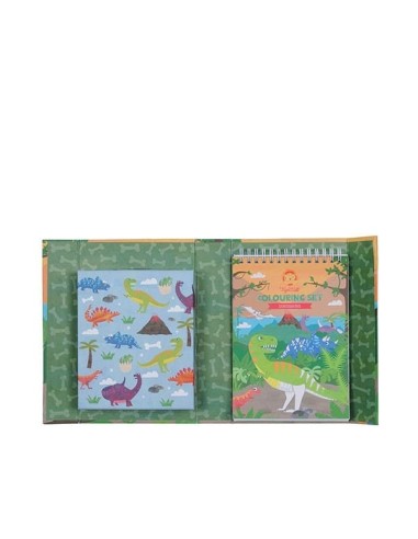 Colouring Sets Dinosaur Tiger Tribe