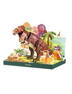 Puzzle 3D TRex MierEdu