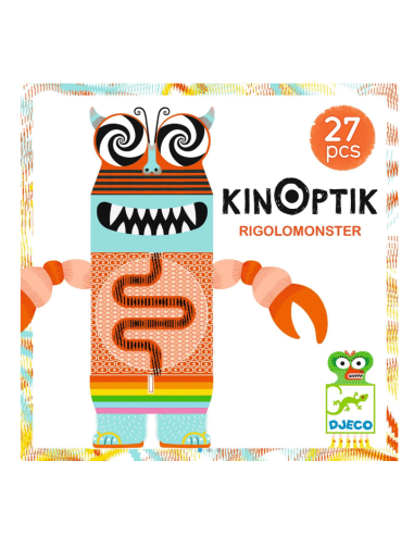 Construcción Kinoptik Rigolo Monster DJECO