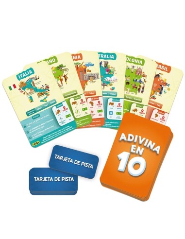 Adivina en 10 Paises del Mundo - Lúdilo