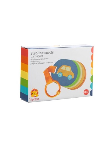 Tarjetas educativas Transportes Tiger Tribe